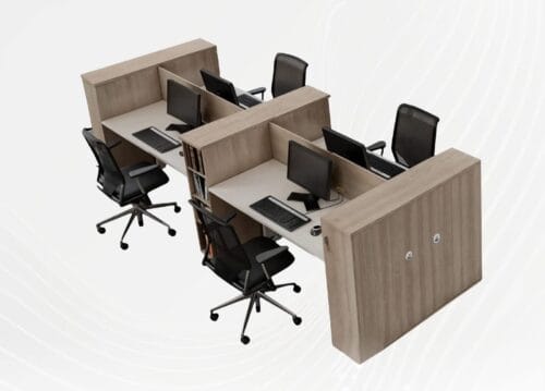 ETE366 Four-Person Workstation